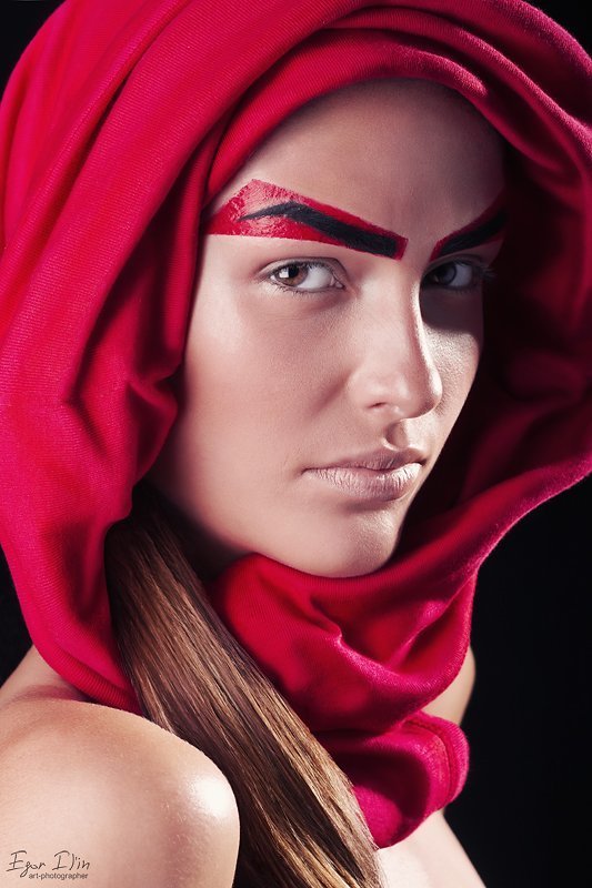 макияж, , визаж, , укладка, , рисунок, , бодиарт, , файсарт, , арт, , девушка, , лицо, , красота, , губы, , мода, , make-up красота другого мира - брови фото превью