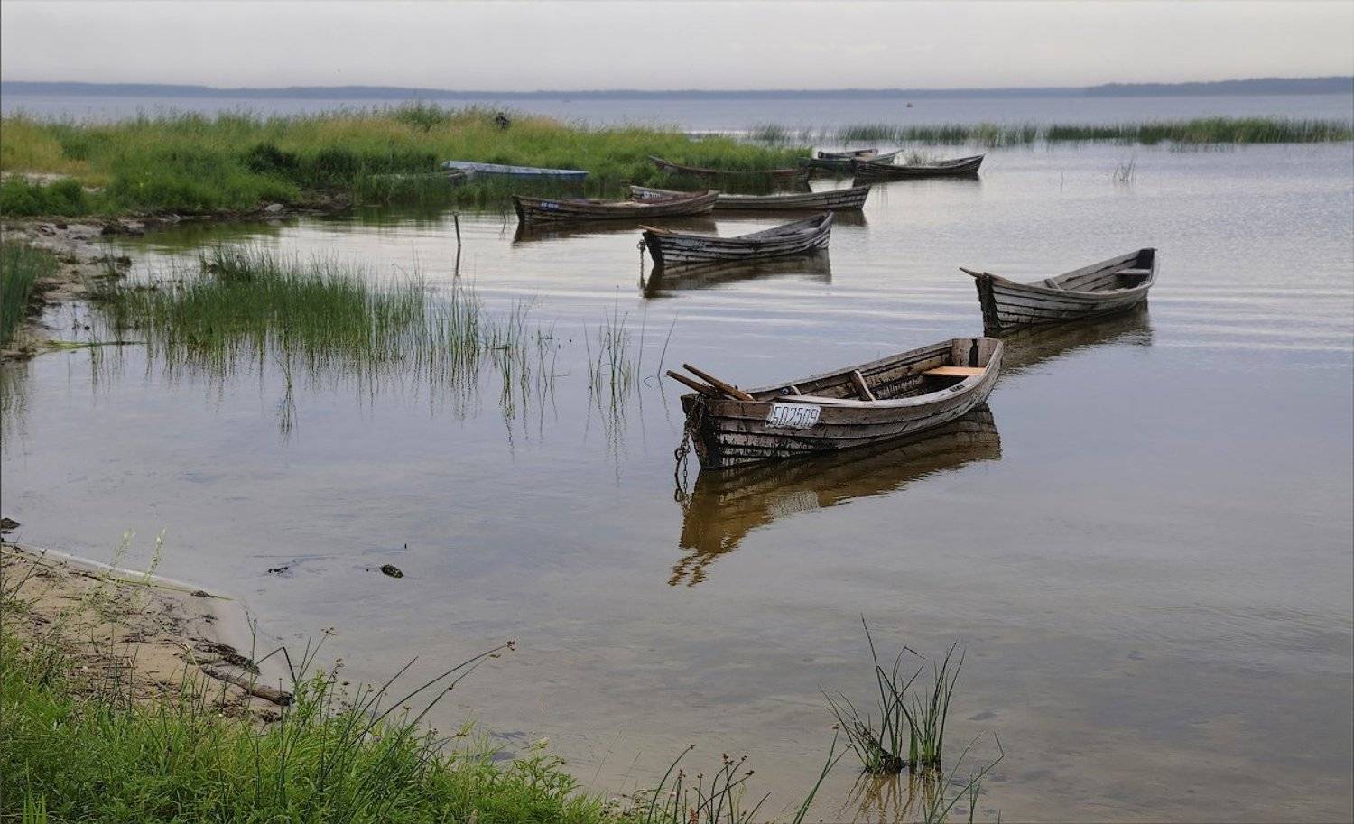 озеро, дривяты, берег, лодки, белорусь, браслов, Евгений Иванюшенко