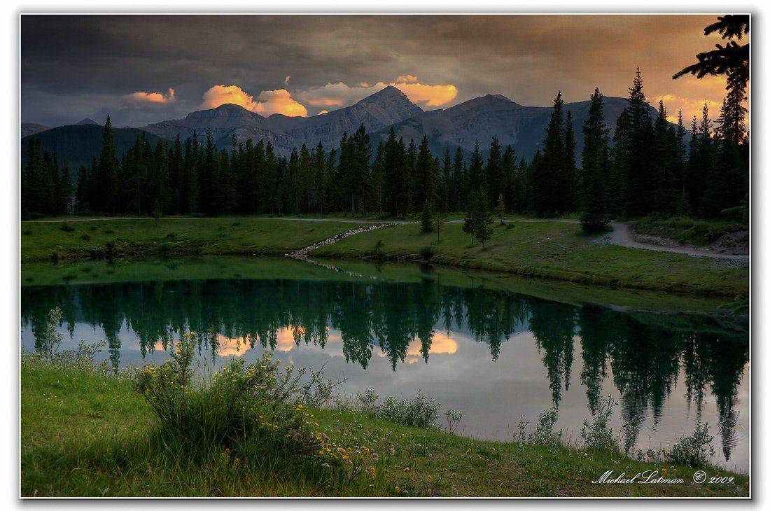 summer, mountains, thunderstorm, Michael Latman