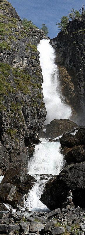 алтай, водопад, теккелю Место, где водятся ТЕКЕ фото превью