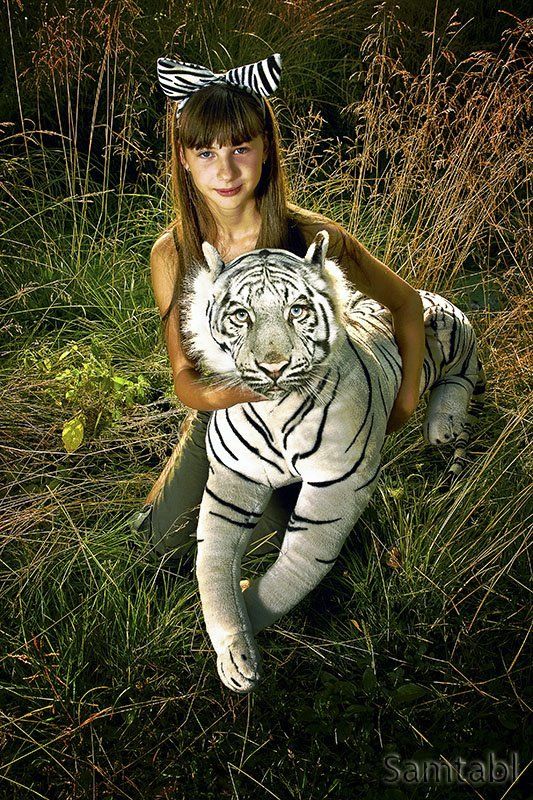 маша, и, тигра Маша с тигром фото превью