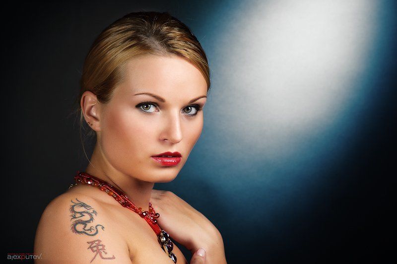 катя,портрет Катя-Катерина, маков цвет ... фото превью