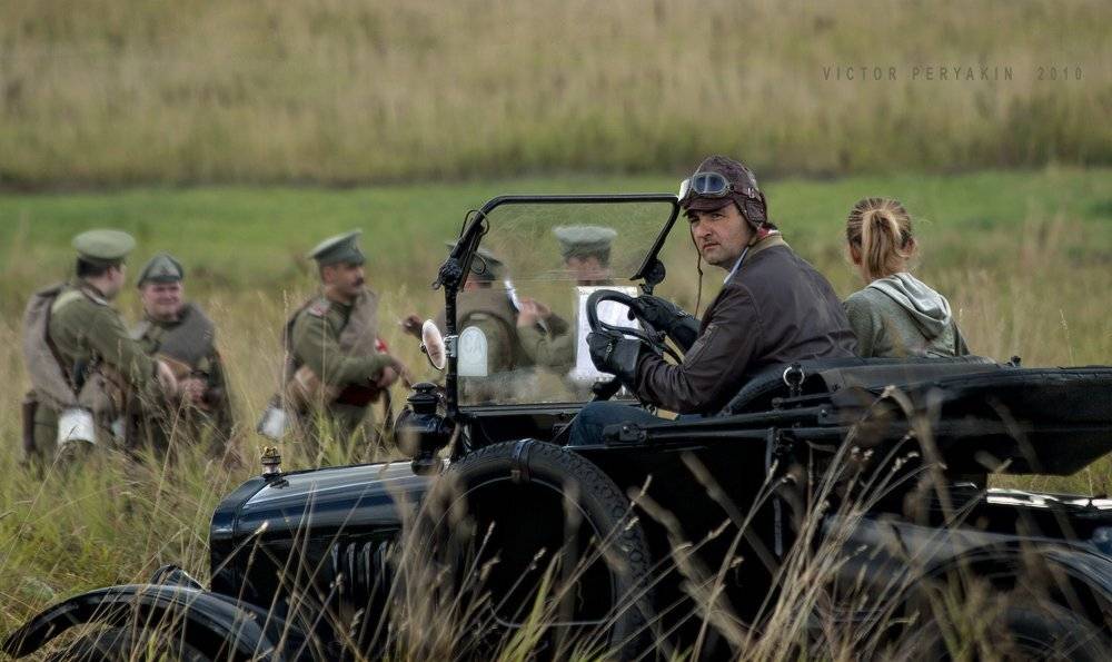 1916, реконструкция, первая, мировая, война, ретроавтомобиль, солдаты, военное, время, Виктор Перякин