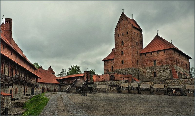 литва, тракай, замок Тракайский замок фото превью