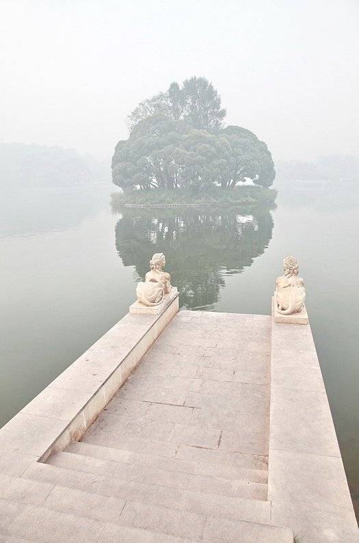 город, царицыно графский пруд, москва, парк, туман, кулешов евгений, Кулешов Евгений