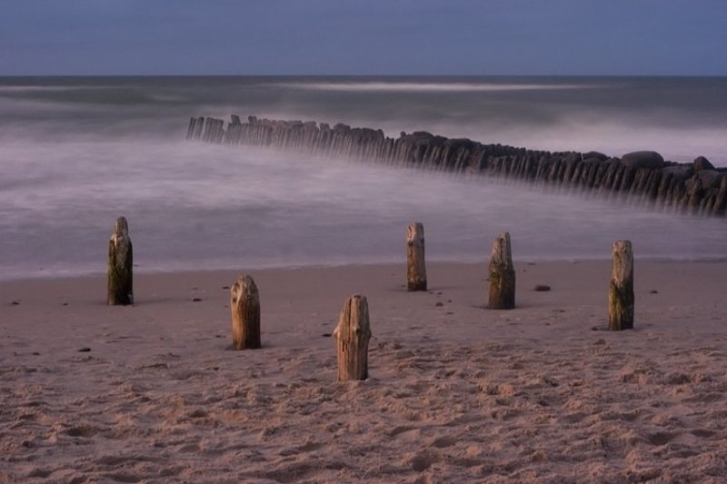 балтийское море, вечер *** фото превью