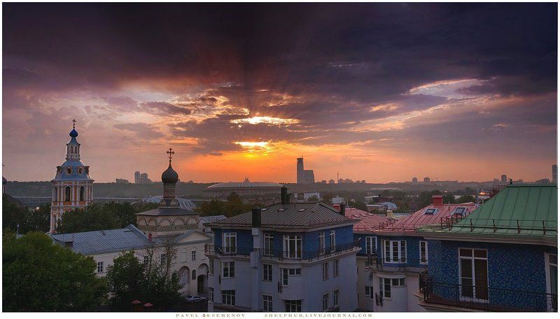 москва, ран, андреевский монастырь, набережная, 54, shelphur, вечер *** фото превью