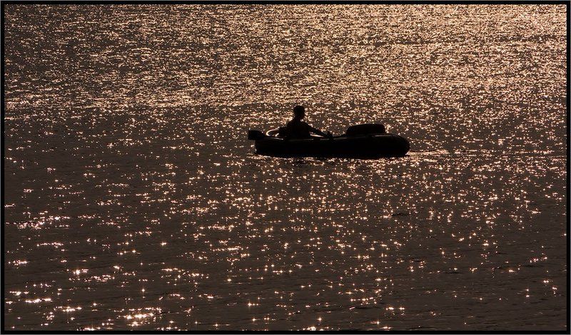 на закате фото превью