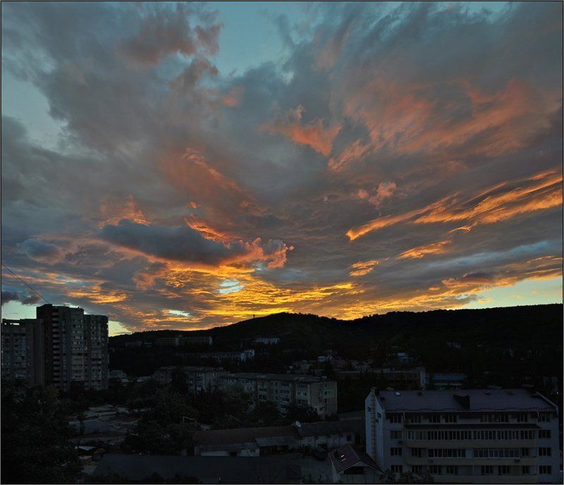 крым, рассвет, небо 5-30 утра фото превью