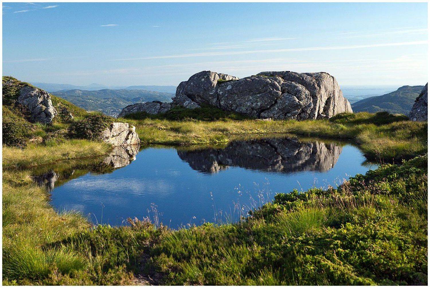 норвегия, берген, панорама, пейзаж, горы, фъорды, Дмитрий Краснов
