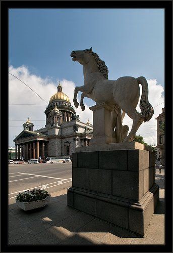 Цветная питерская открытка