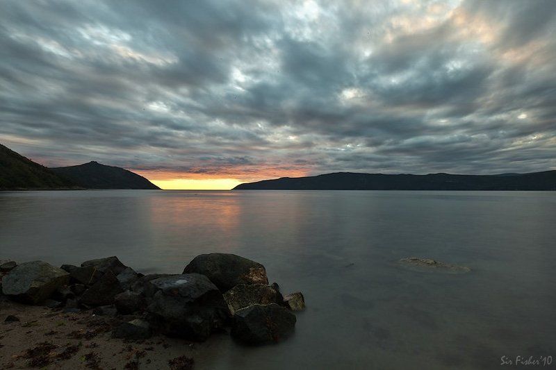 ...вечер с длиной водой фото превью