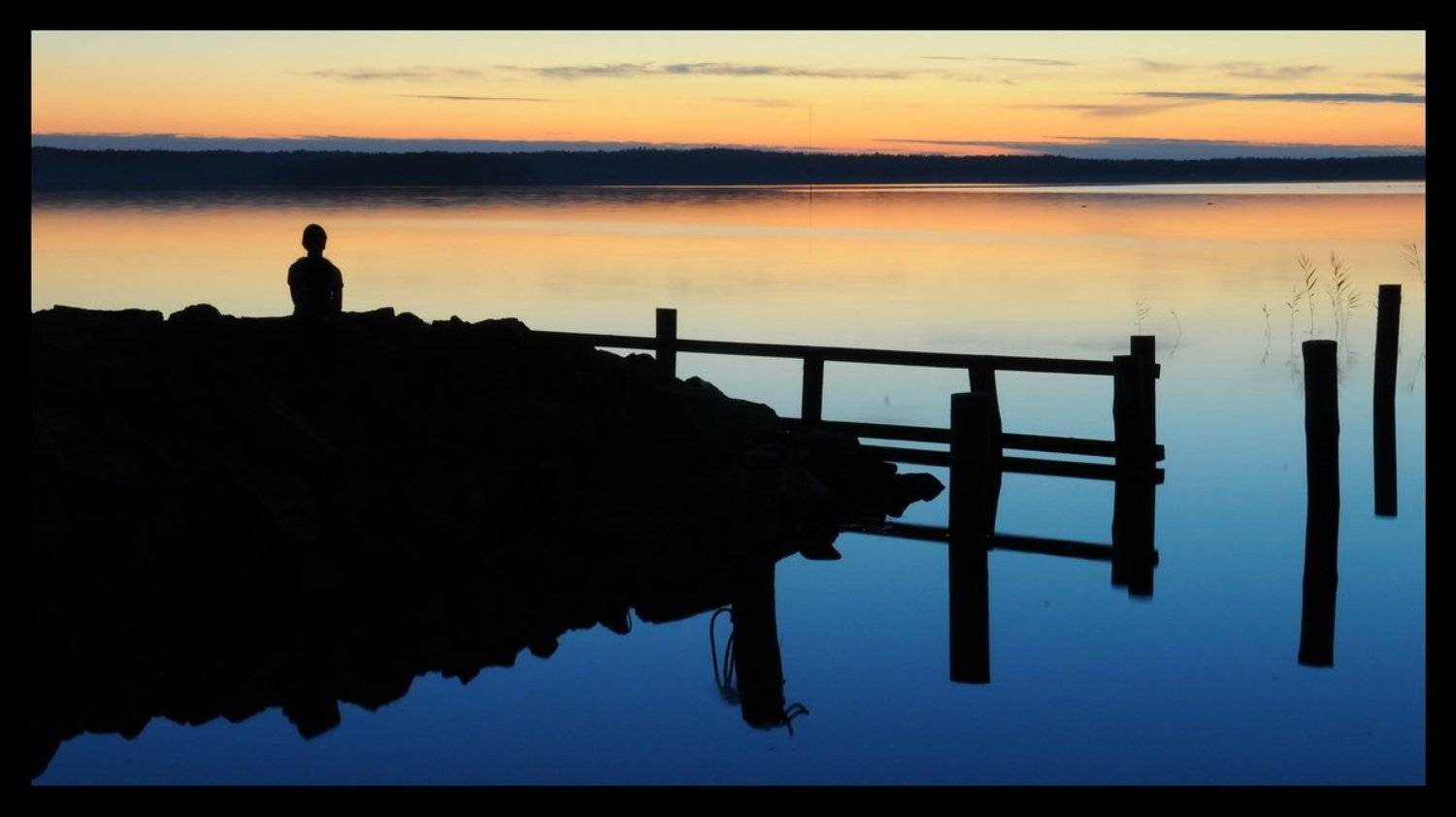 аланды, остров, закат, озеро, тишина, D.G.