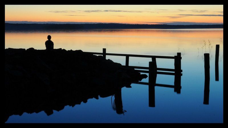 аланды, остров, закат, озеро, тишина Наедине с гармонией ... фото превью