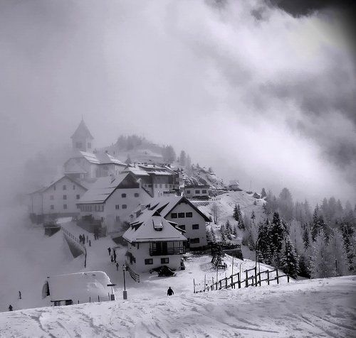 альпийская деревущка (вариант2)