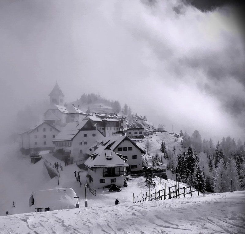 альпийская деревущка (вариант2) фото превью