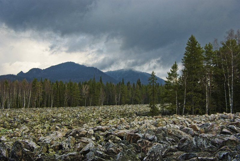 таганай, курумник, каменная речка Каменная речка фото превью