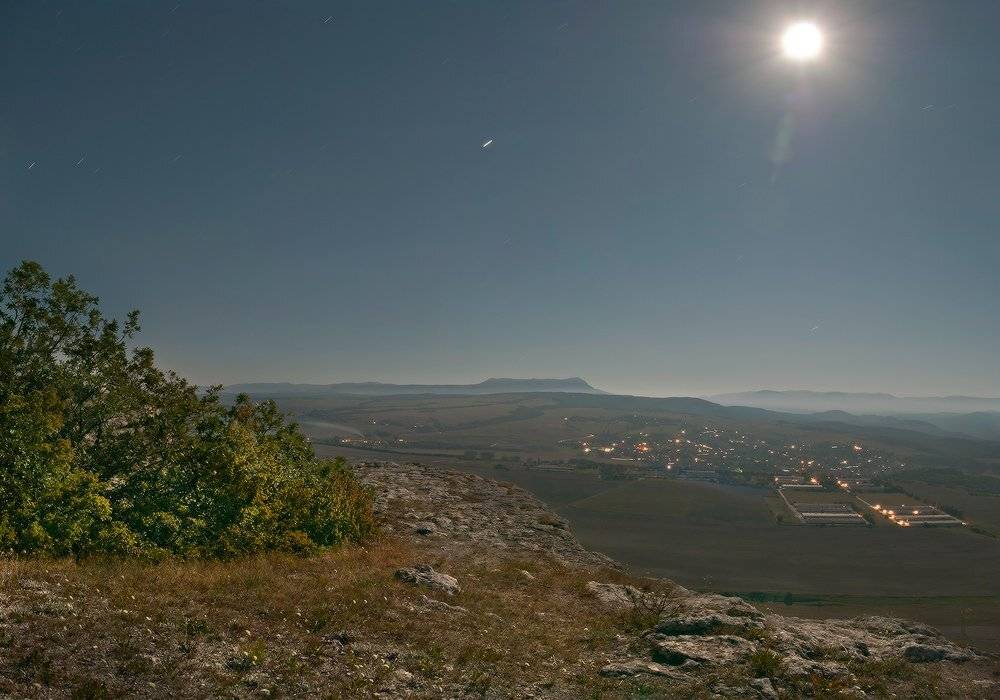 длинная выдержка, ночь,крым, Михаил Мочалов