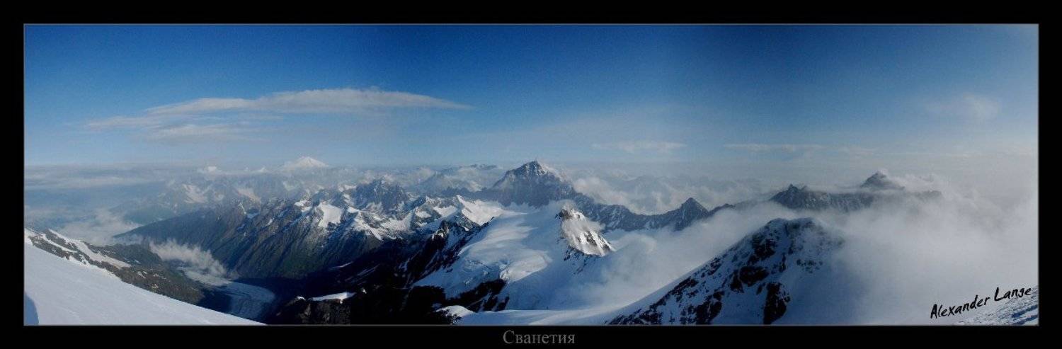 безенги, сванетия, горы, кавказ, Alexander Lange