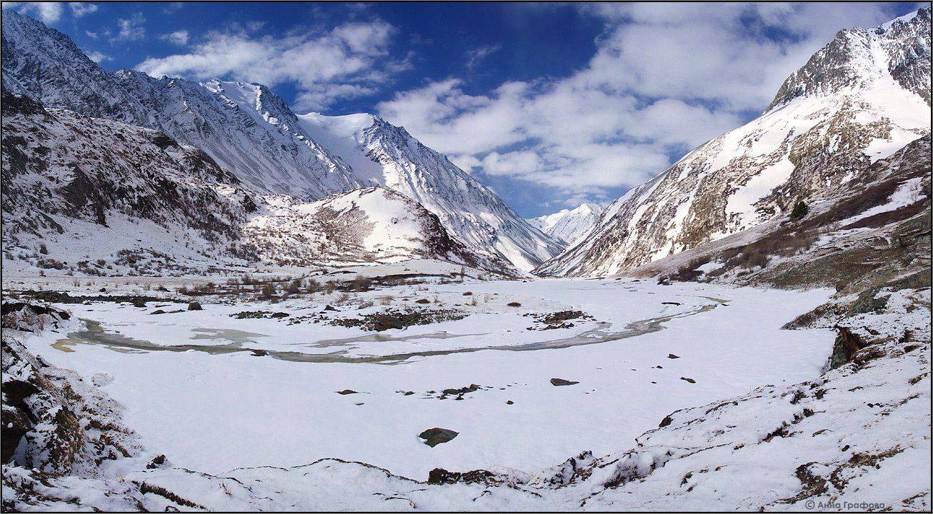 алтай, горы, горный алтай, аккол, долина, южно-чуйский хребет, весна, аня графова, Аня Графова