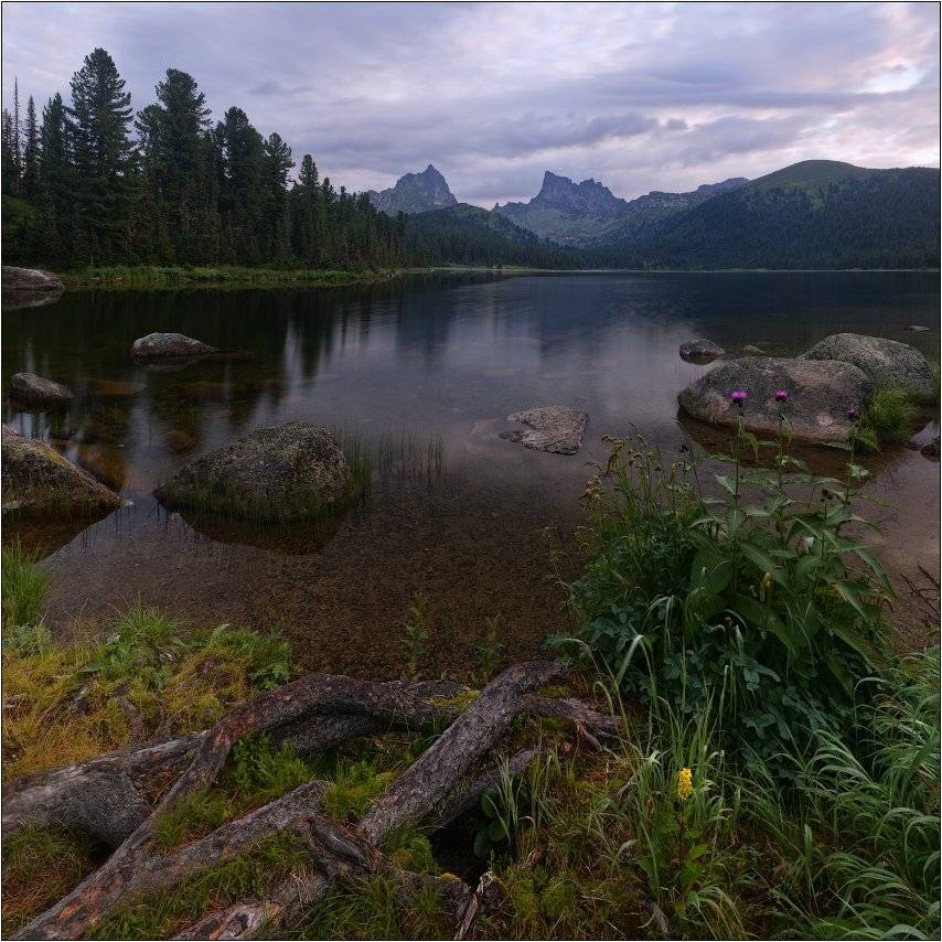 сибирь, западный саян, ергаки, оз. светлое, Михаил Мигушин