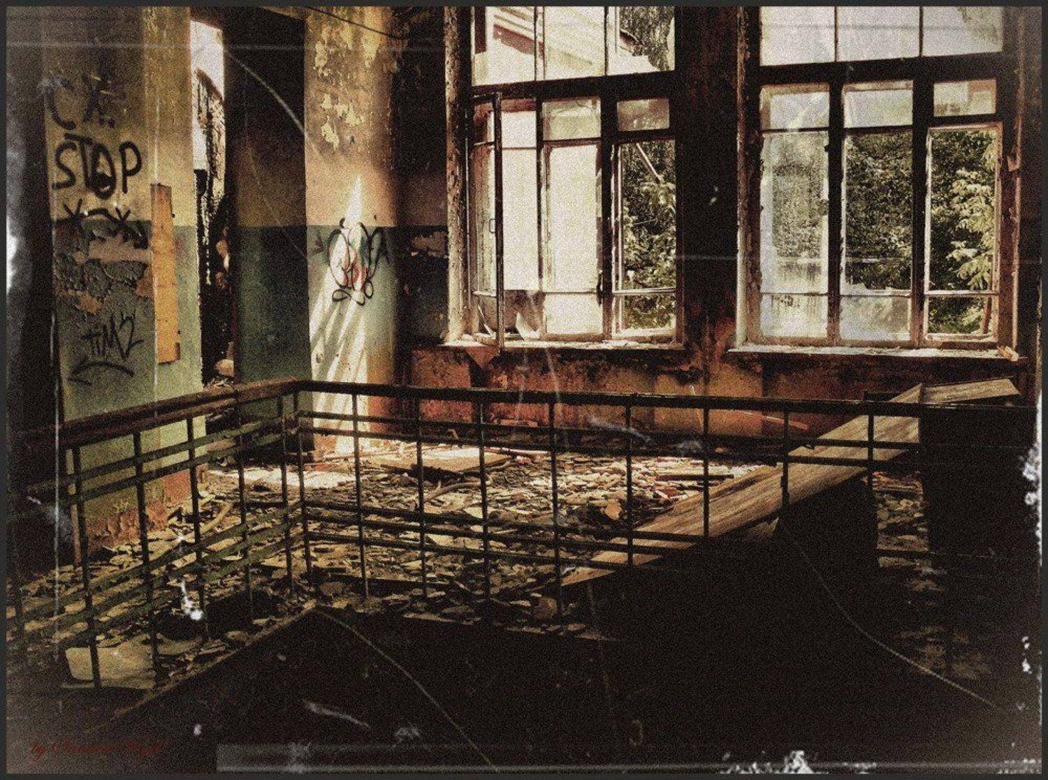 проникающий, свет, поликлинника, dark-angel