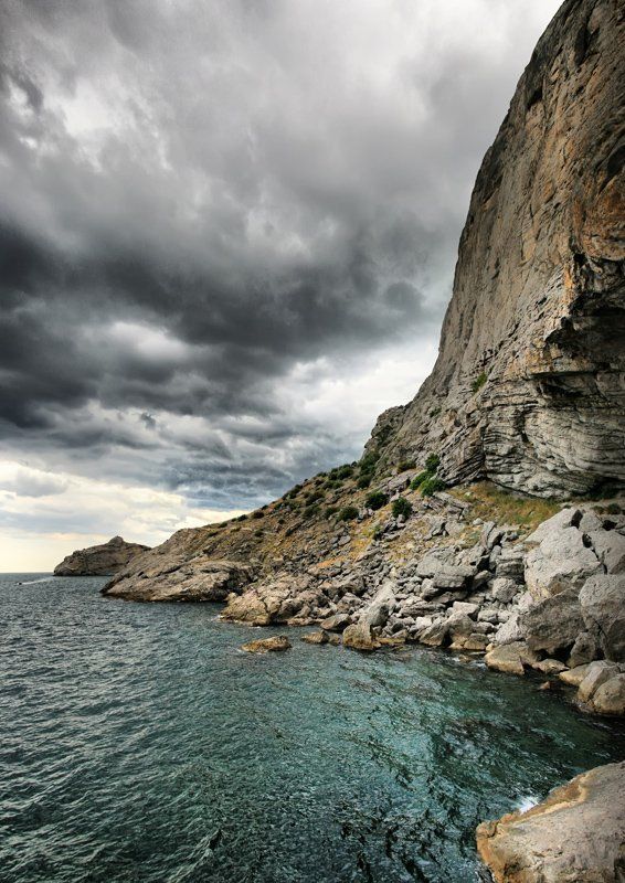 украина., крым., грот, голицына., море., камни Грот фото превью