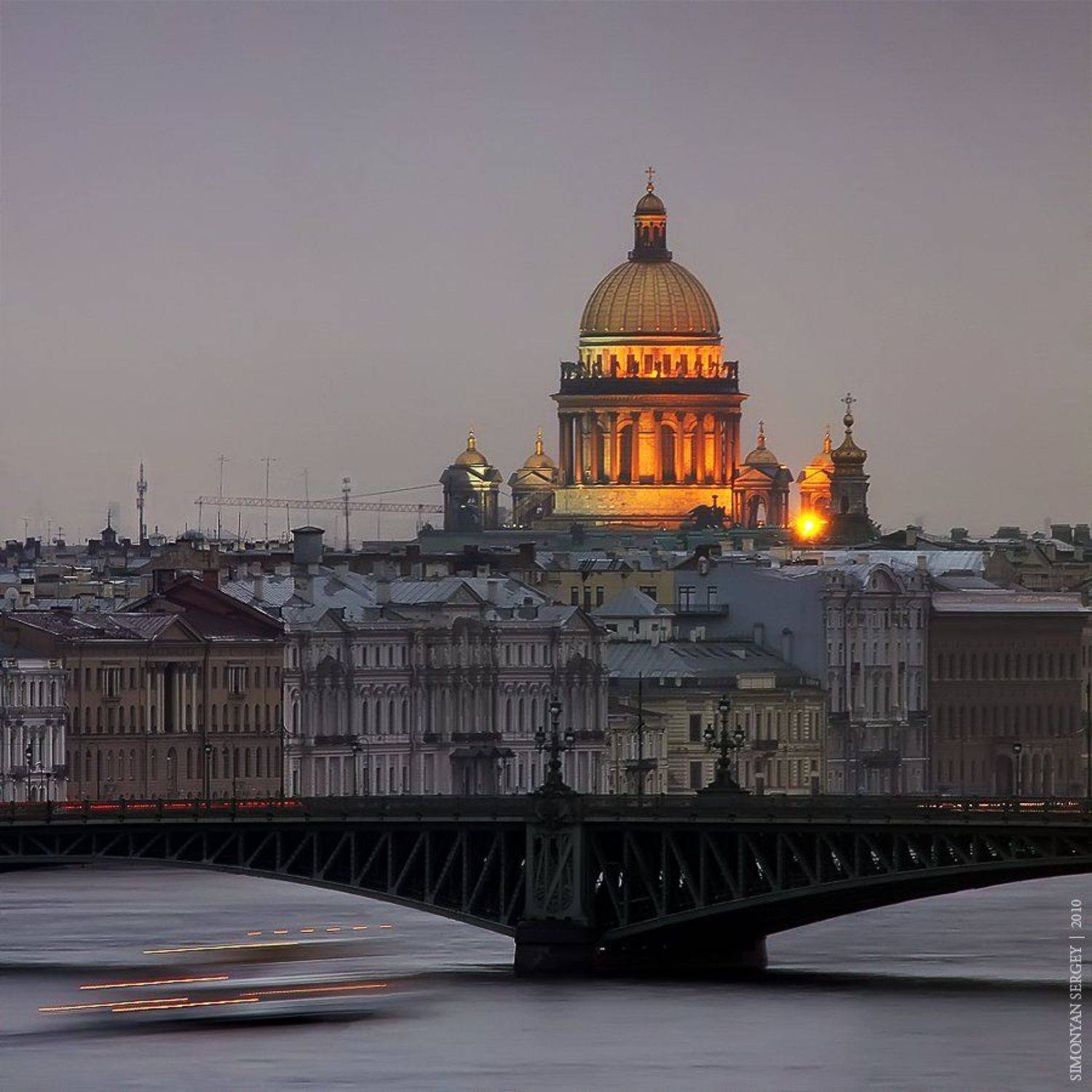 Белые ночи, Исаакиевский, Исакий, Питер, Россия, Санкт-петербург, Собор, Симонян Сергей