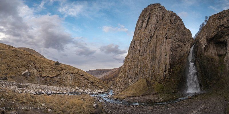 ПАНОРАМА ВОДОПАДА КАРАКАЯ-СУ фото превью