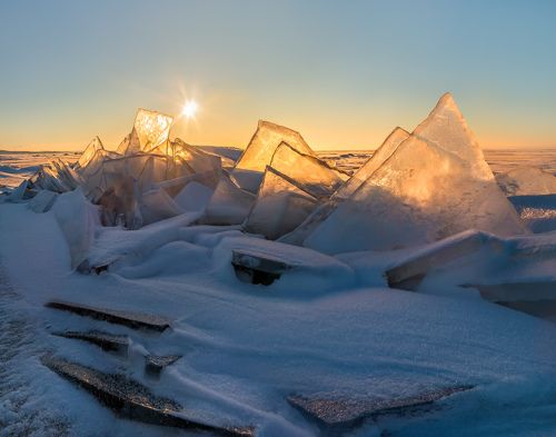Коллекция ладожского льда