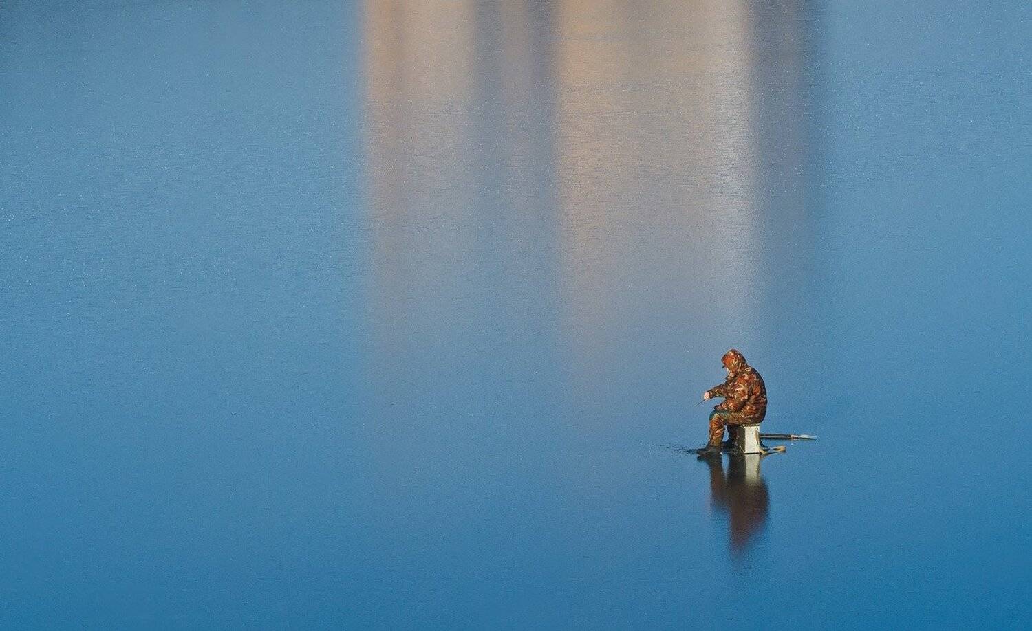 лёд рыбак, Михаил Агеев