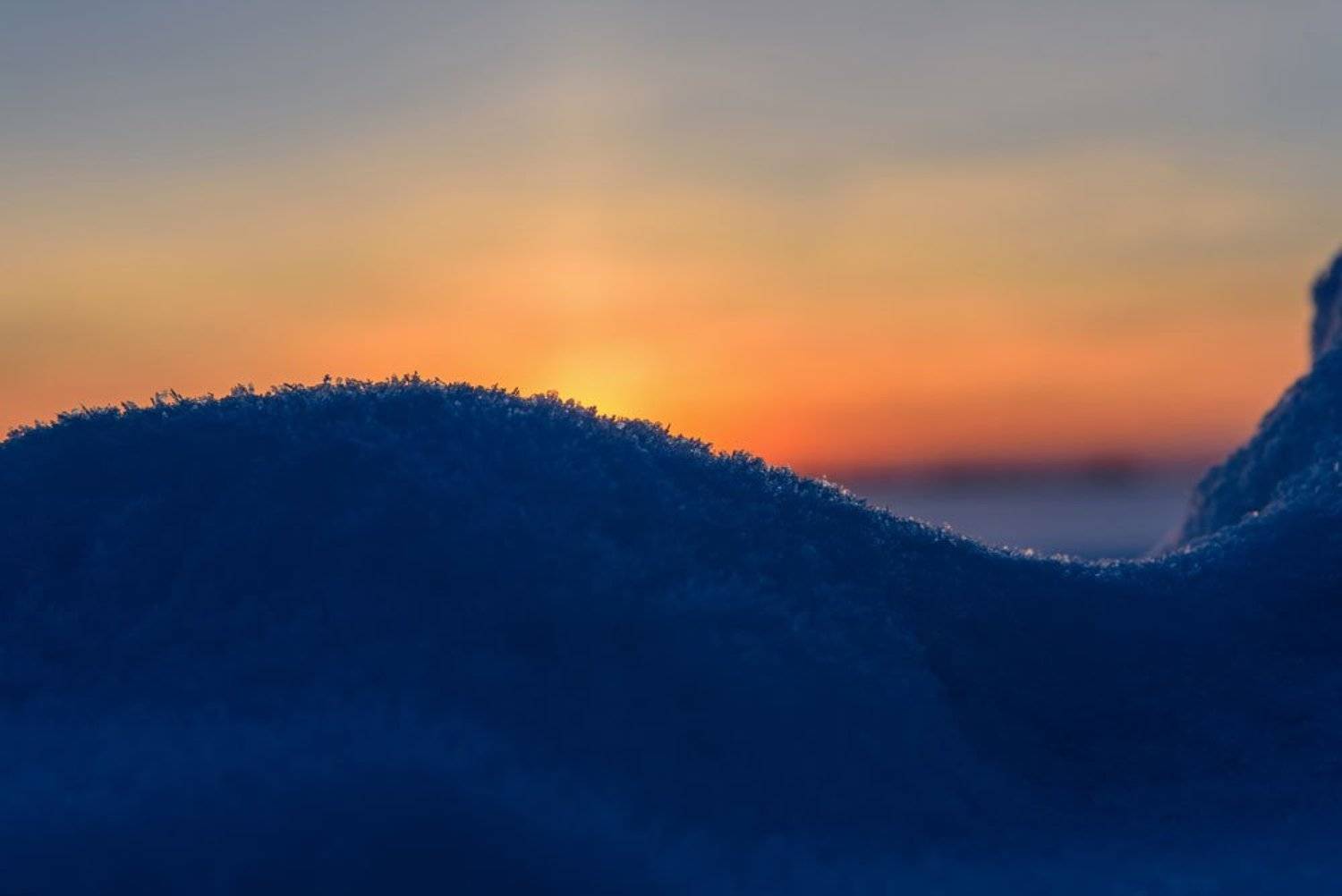 зима, закат, winter, sunset, Iri_sha