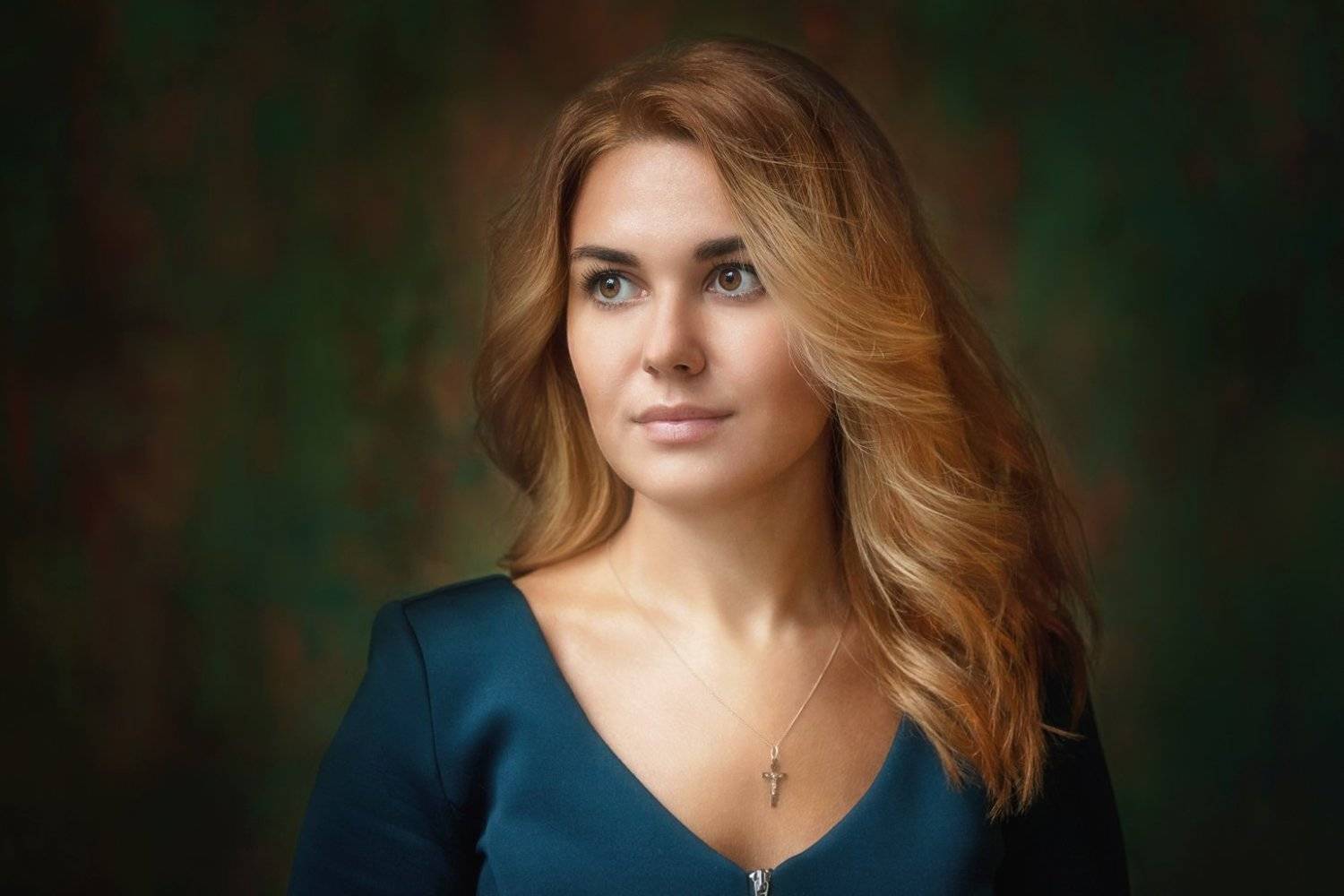 портрет, девушка, Алексей Назаров