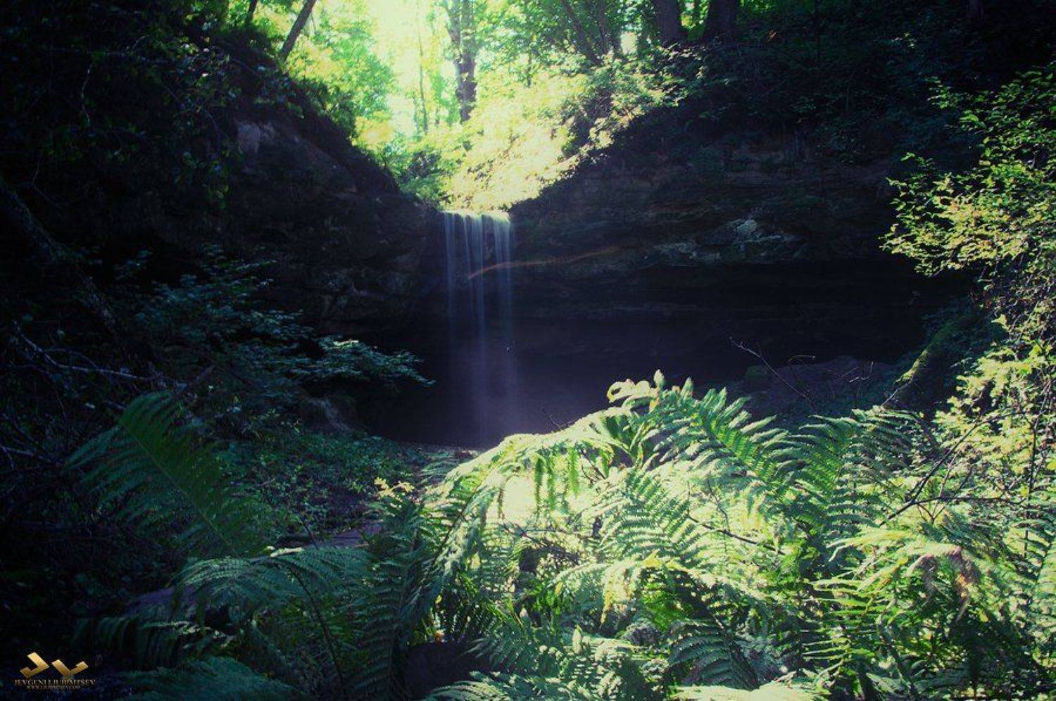 водопад, природа, Jevgeni Ljubimtsev