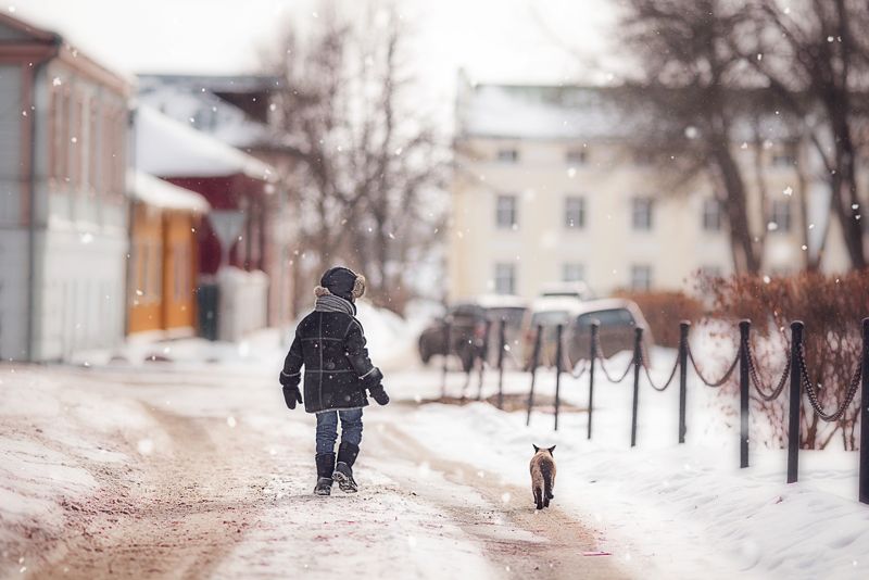 Прогулка в ожидании весны фото превью