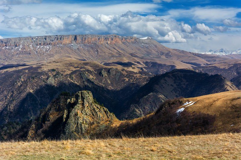 весна, горы, кавказ, пейзаж, природа, северный кавказ ***** фото превью