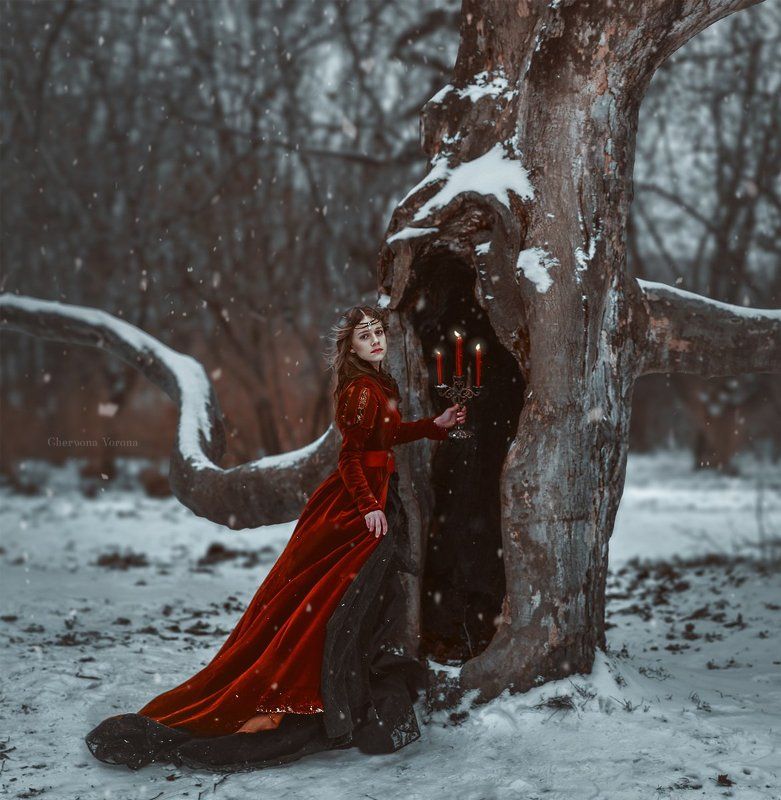 зима, снег, фентези Сонная Лощина фото превью