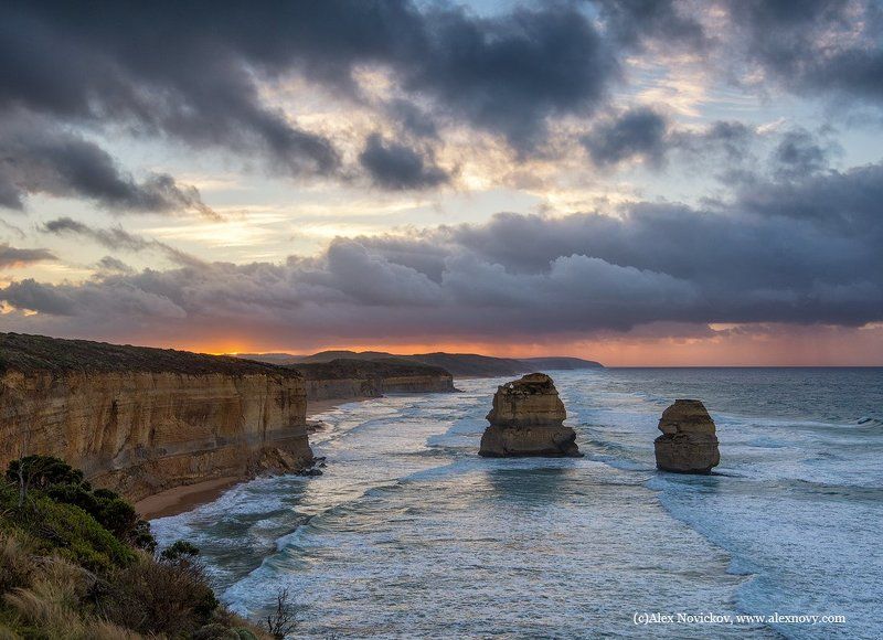 australia, sunrise, seascape Гог и Магог фото превью