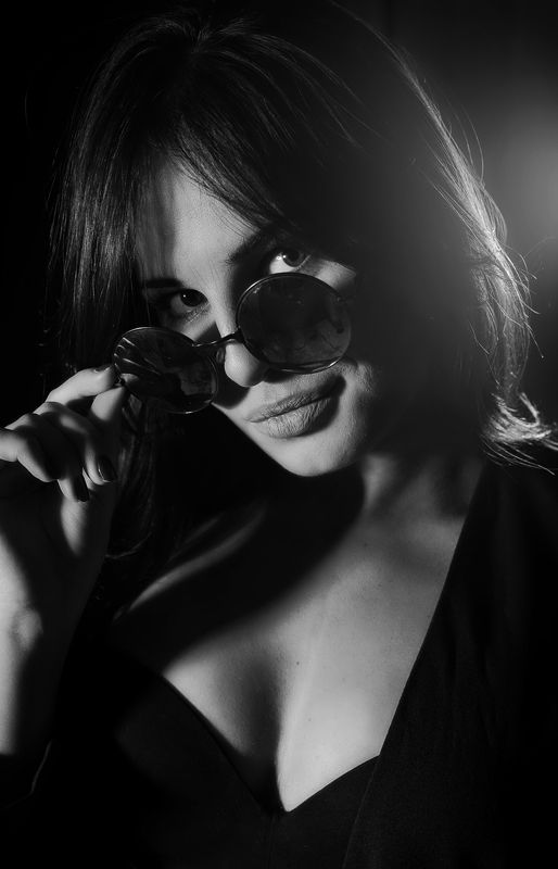 чб, черно-белое, черно-белое фото, девушка, модель, портрет, портрет девушки, красотка, художественный портрет, фэшн, girl, model, beauty, fashion, art portrait, bw, black and white, black and white photo Марина фото превью