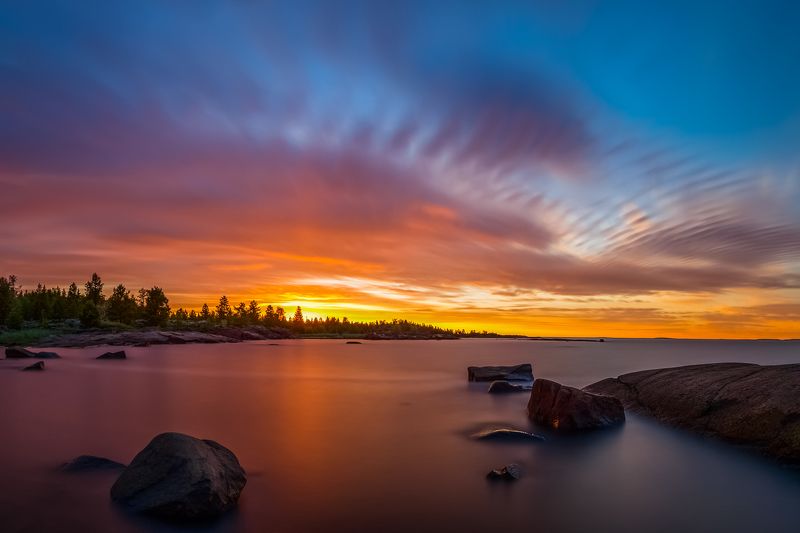 белое море,белая ночь Краски белой ночи. фото превью