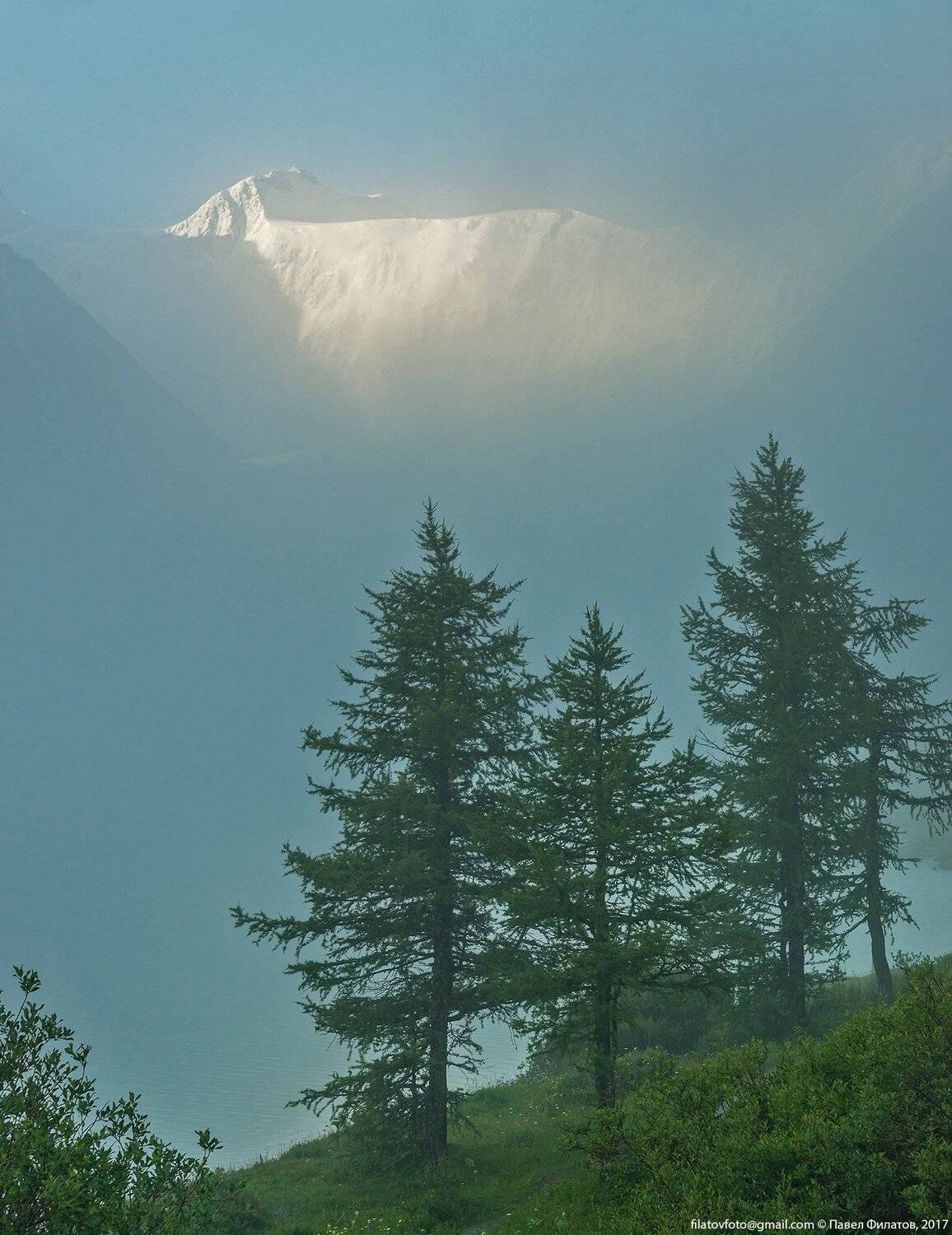 #алтай_чудеса_природы #алтай #сибирь #siberia #павел_филатов #pavel_filatov #filatovpavelaltai #белуха #горы #туман #катунский_хребет, Павел Филатов