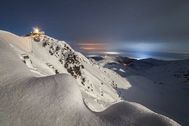 Болгария, ночь,  Мусала фото превью