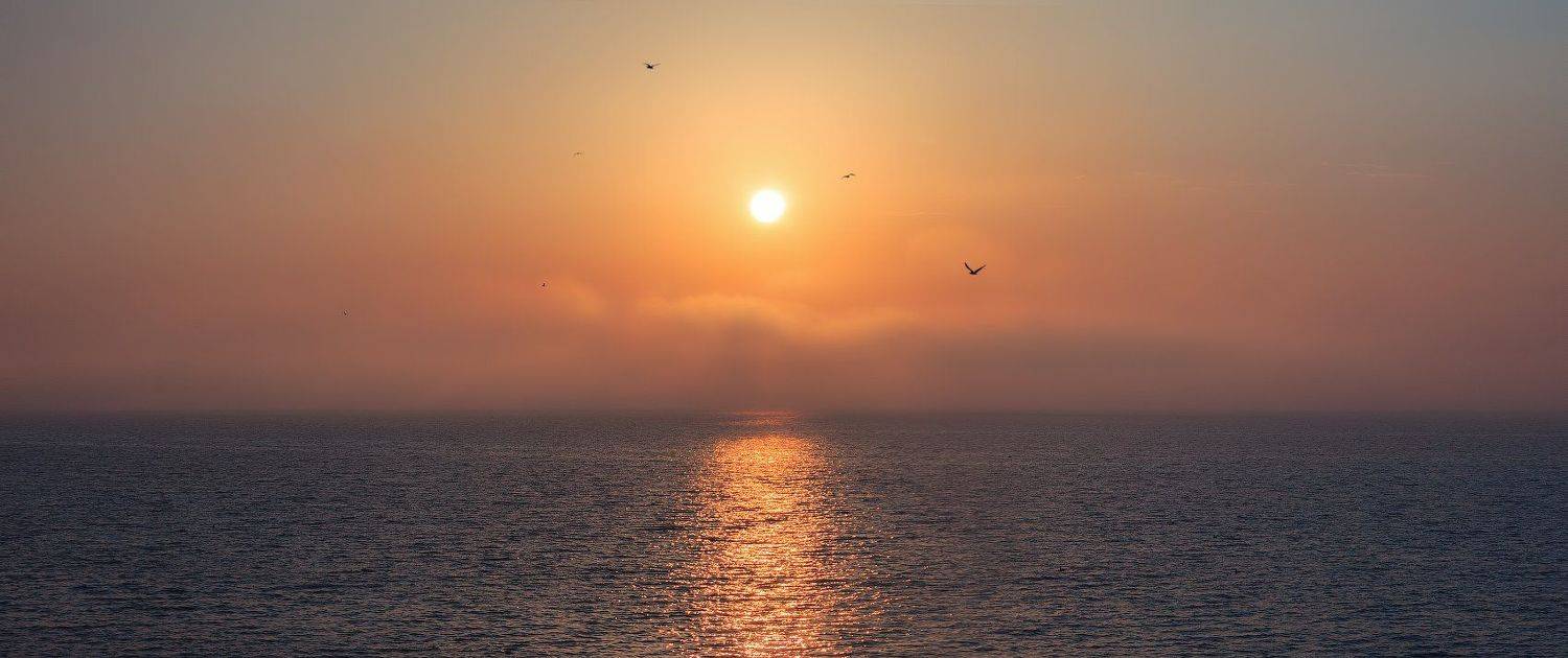 рассвет, солнце, море, геническ,, Сергей Шабуневич