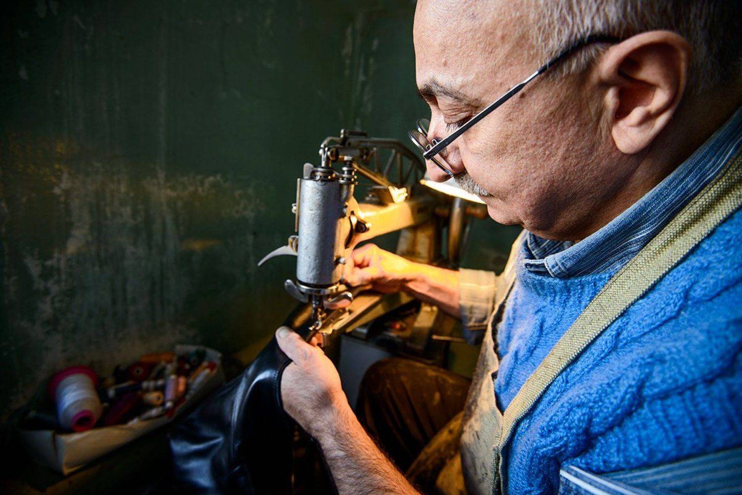 Сапожник, мастерская, Владислав Никишин