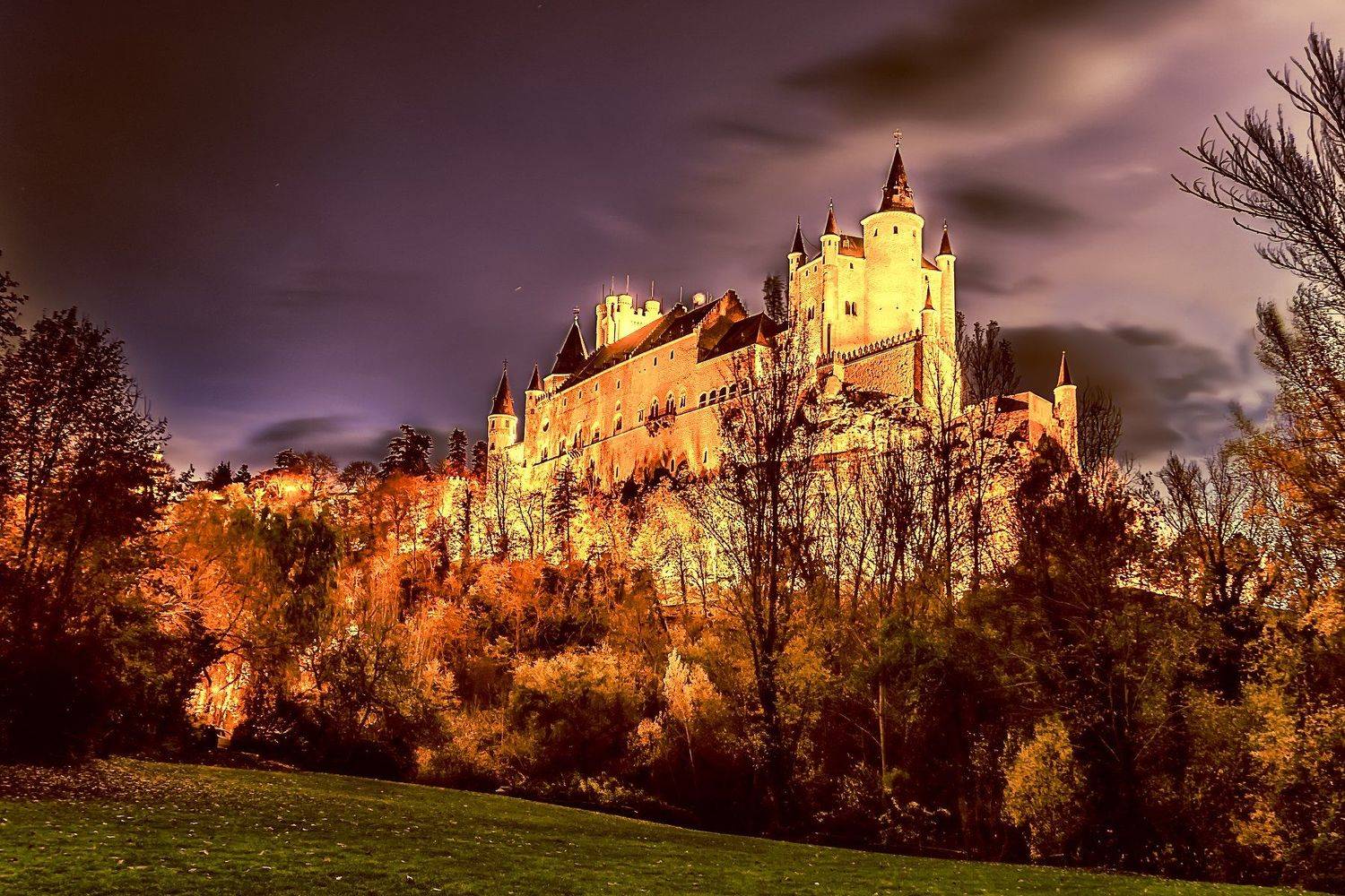 segovia fortress, segovia spain, alc&aacute;zar of segovia, castle, castle of segovia, spain, Виктор Голобородько
