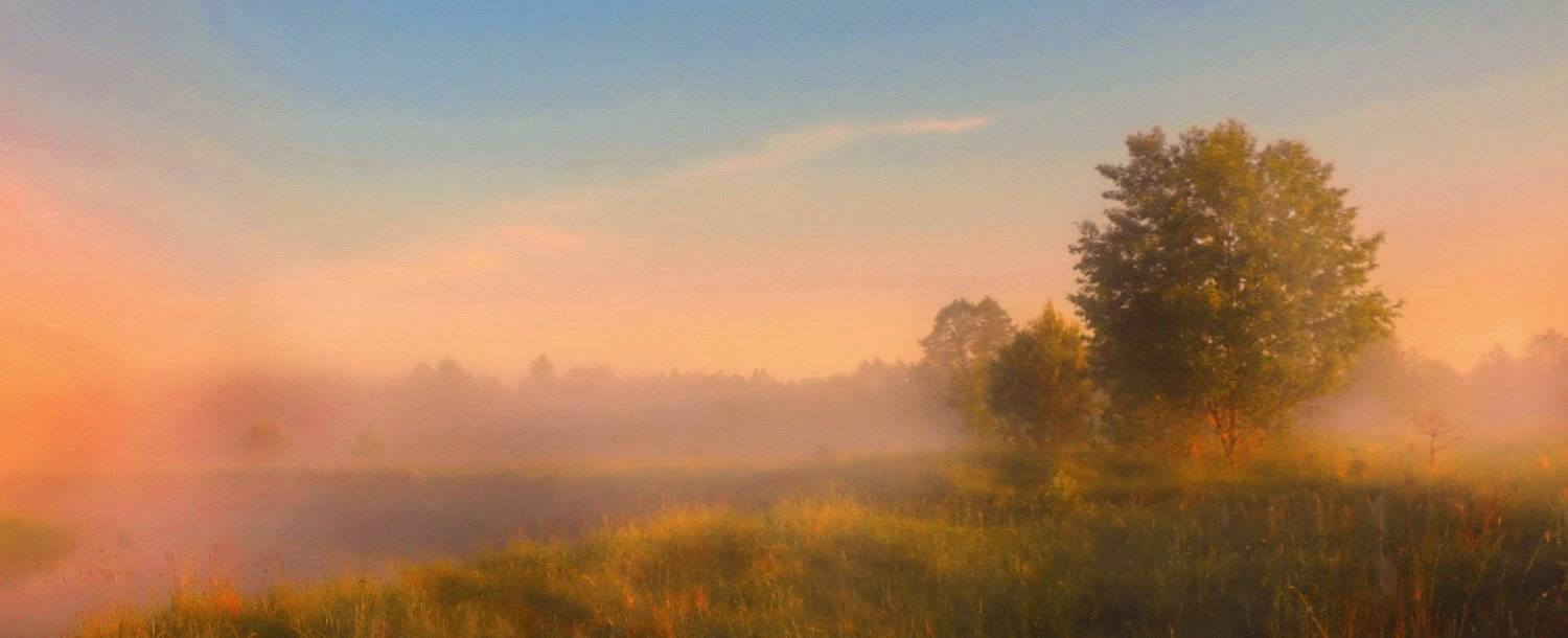 неман,утро, туман, солнце, Валерий Козуб