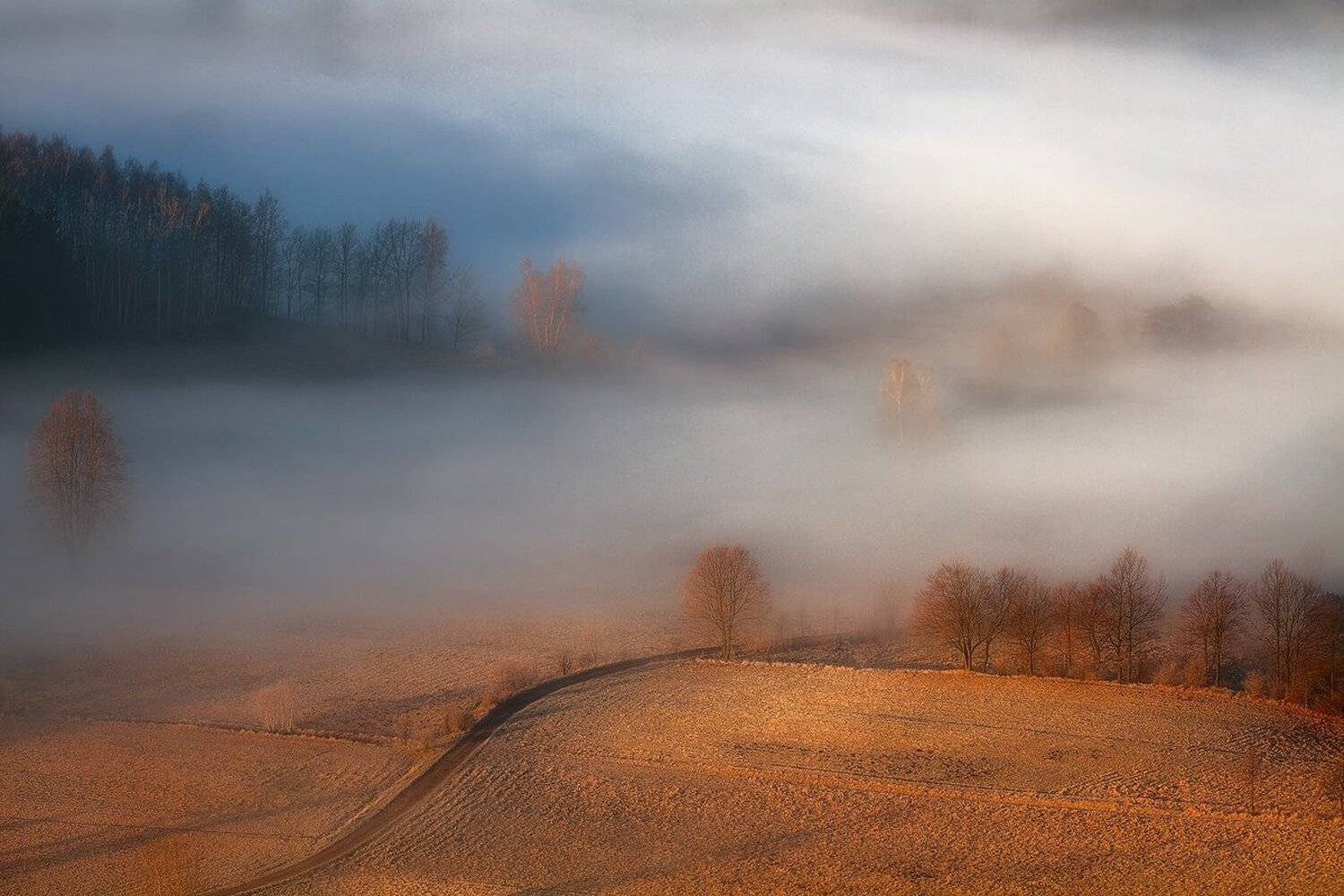 landscape,canon,mist,light,autumn, Iza,Darek