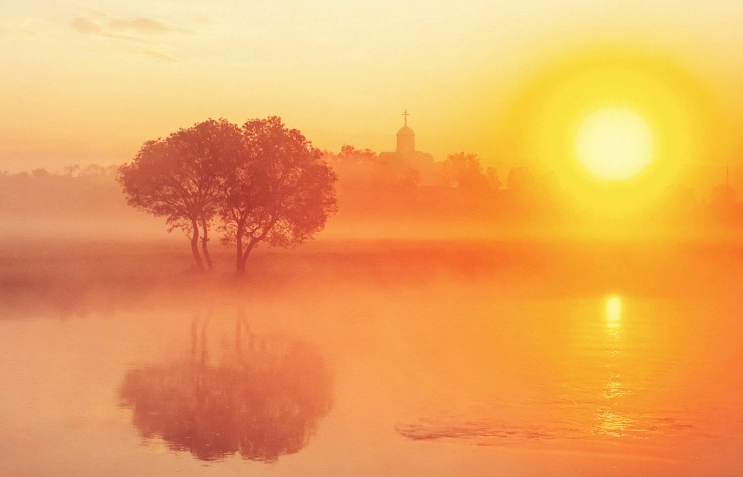 утро, рассвет, природа, Александр Гвоздь