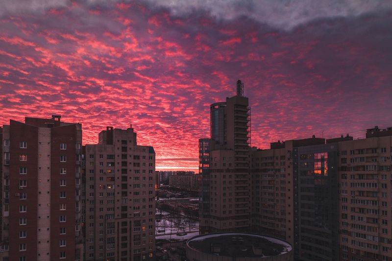 Закат фото превью