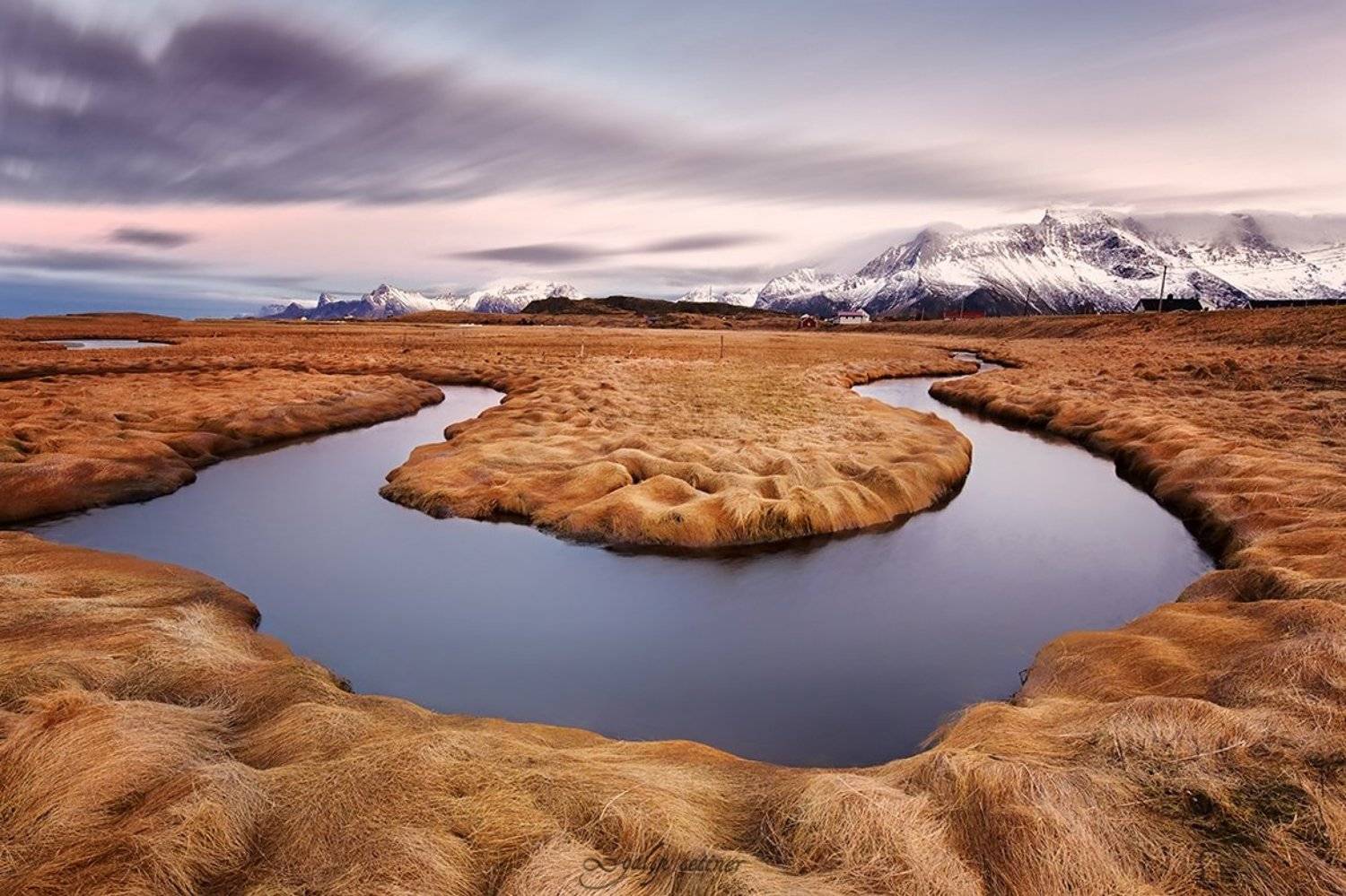 mountain, water nature, landscape, long exposure, Galip &Ccedil;etiner